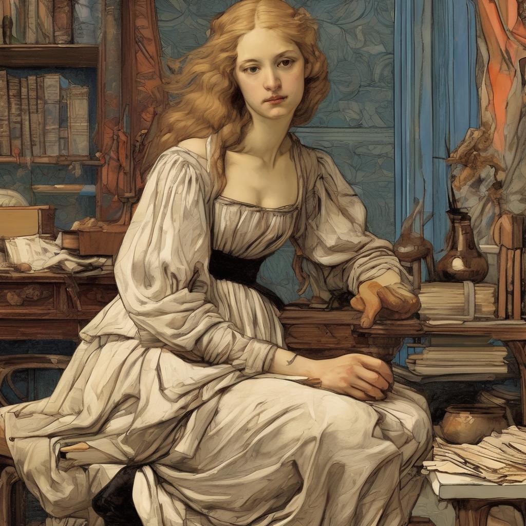 Στυλ και τεχνικές του Alfred Rethel