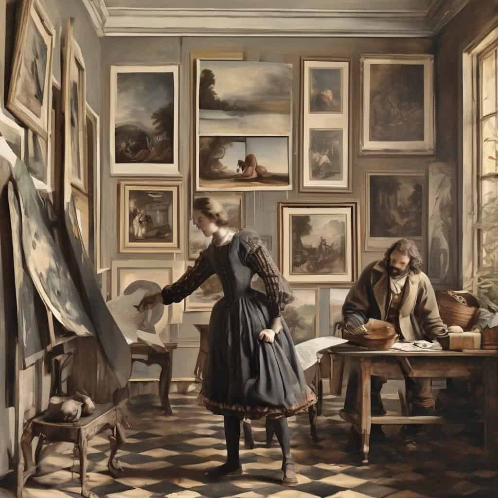 Πρωτότυπη σύγχρονη τέχνη και καινοτομία σε εικαστικές εκθέσεις.